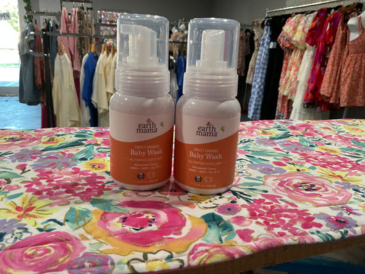 Earth mama sweet orange baby wash