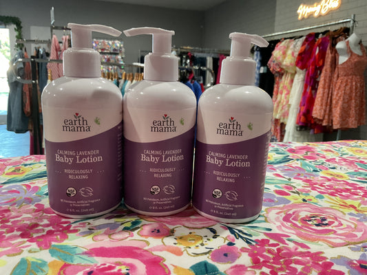 Earth mama calming lavender baby lotion