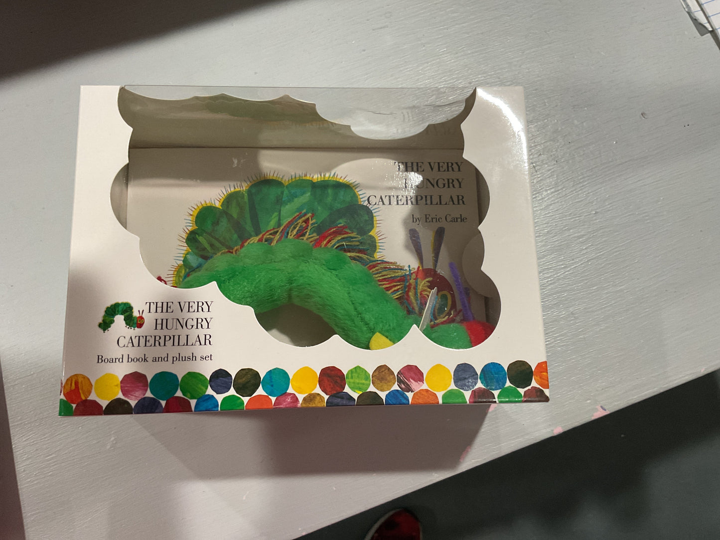 Book and toy set the very hungry caterpillar