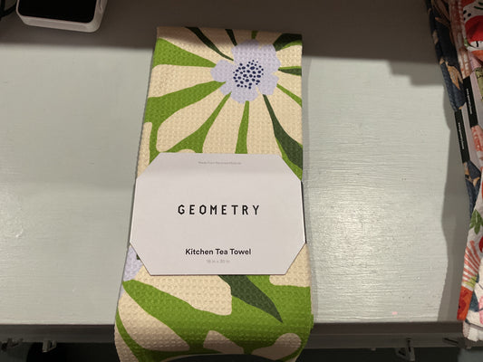 Geometry tea towel bliss and bloom