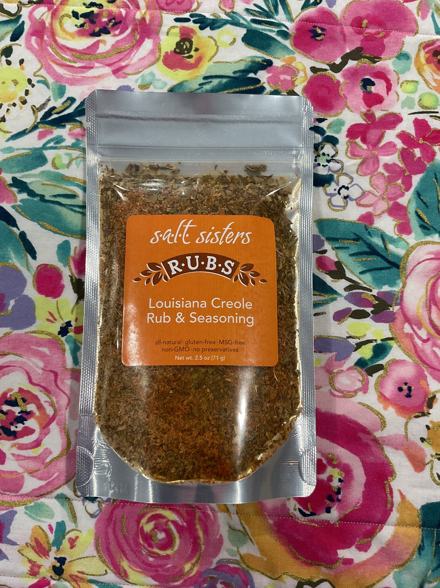 S.a.l.t. Sisters Louisiana creole rub & seasoning