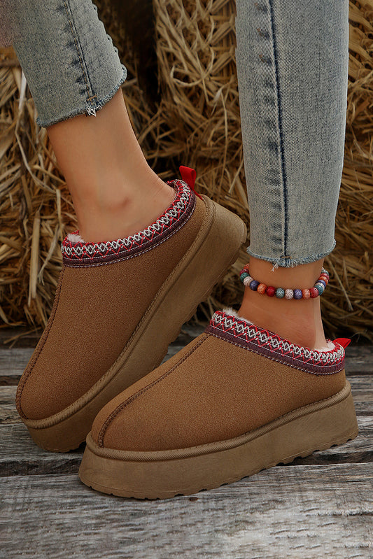 Aspen Trail Suede Slip-Ons