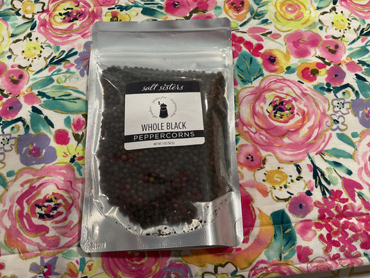 S.a.l.t. Sisters whole black peppercorns