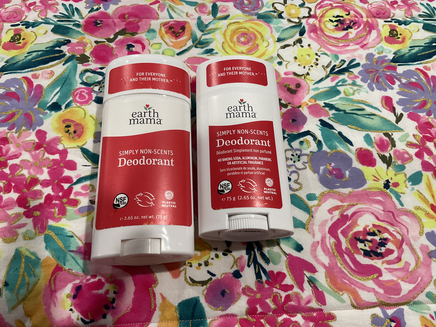 Earth mama simply non-scents deodorant