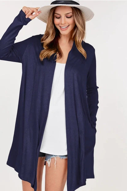 Navy Cardigan