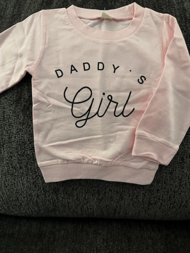 Pink Daddy's Girl Sweatshirt