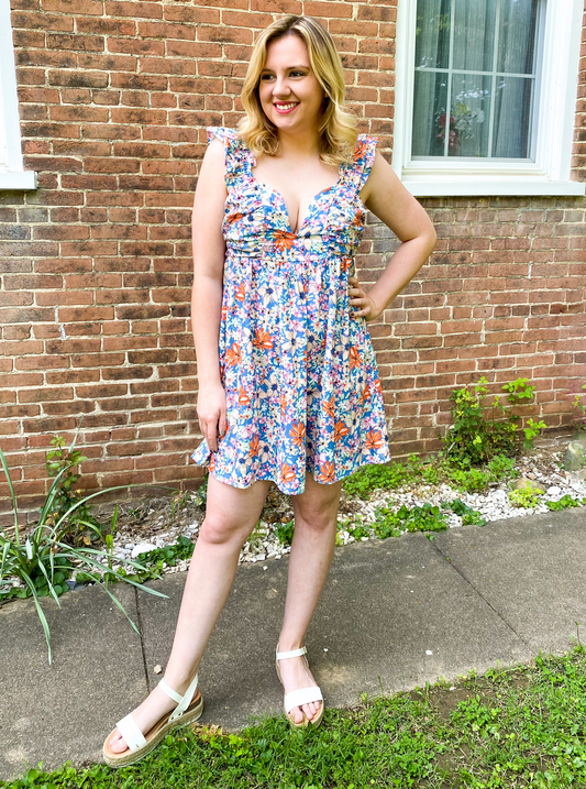 Elsie Multicolor Floral Dress